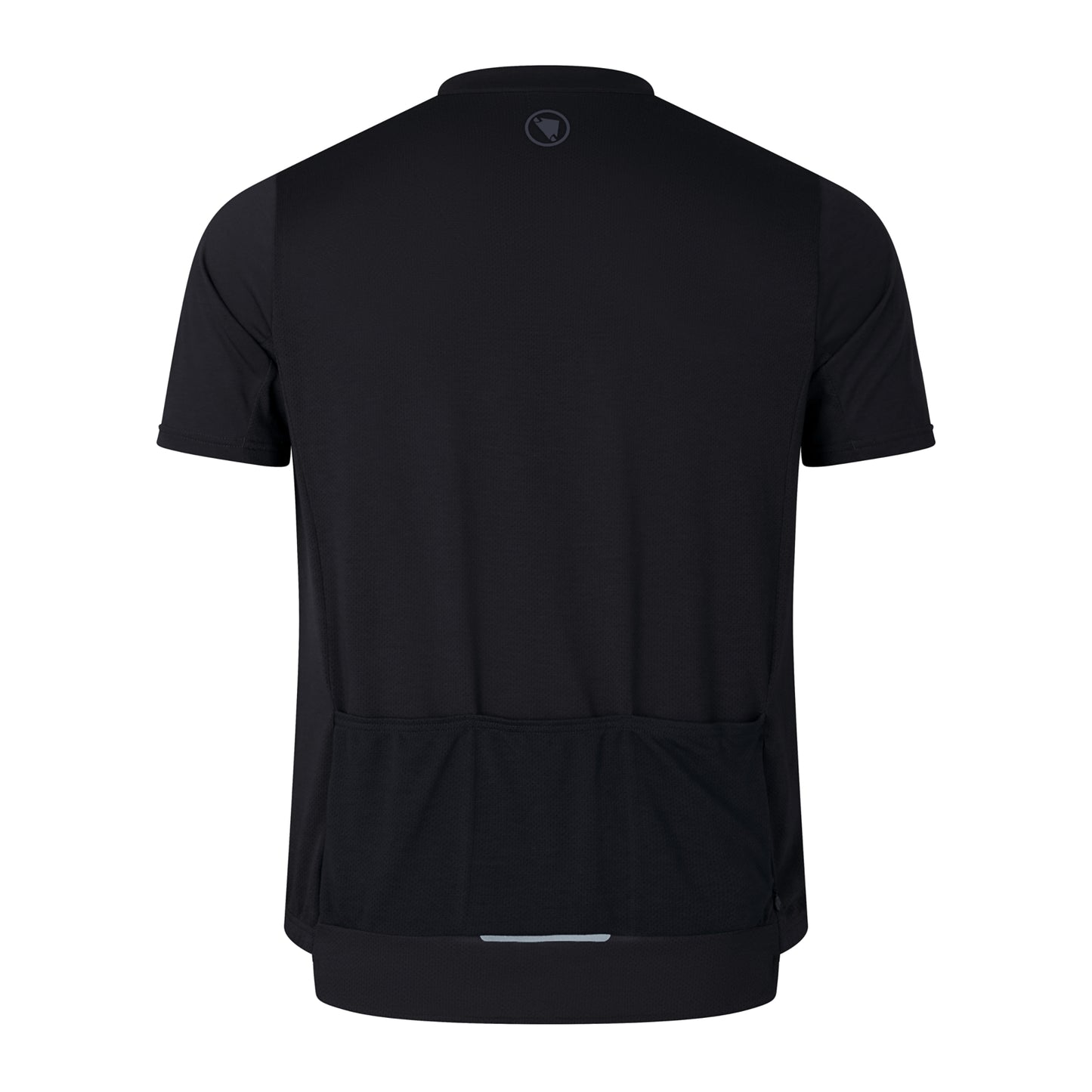 ENDURA LOOP ZIPPED Short Sleeve Jersey Black