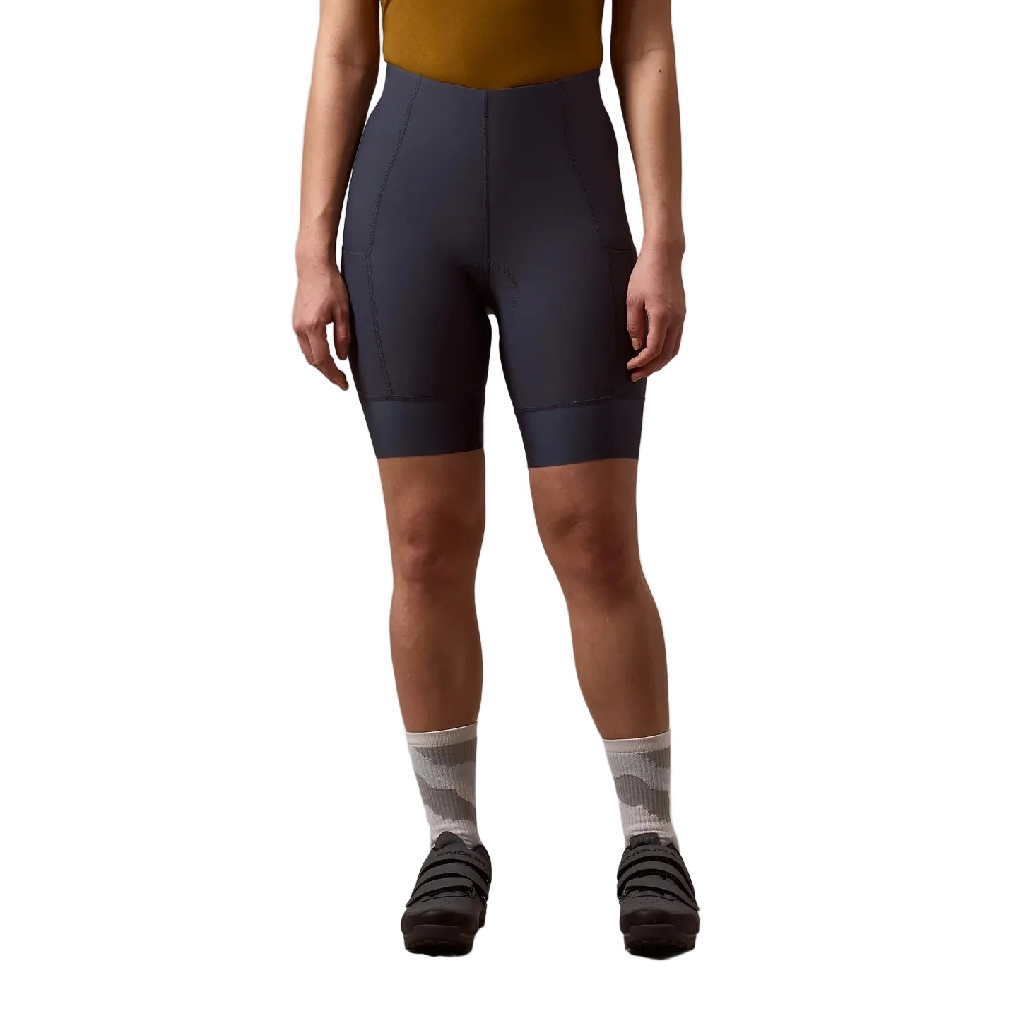 Damskie szorty ENDURA LOOP WAIST Carbon Grs Bibshort