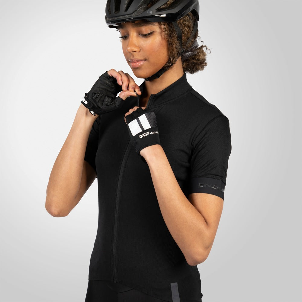 ENDURA FS260 damska koszulka z krótkim rękawem czarna 2025