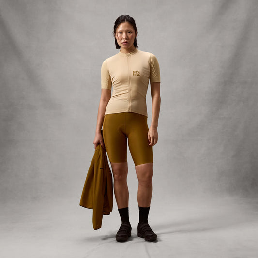 ENDURA ALLTRACK RIDE Women's Short Sleeve Jersey Sand