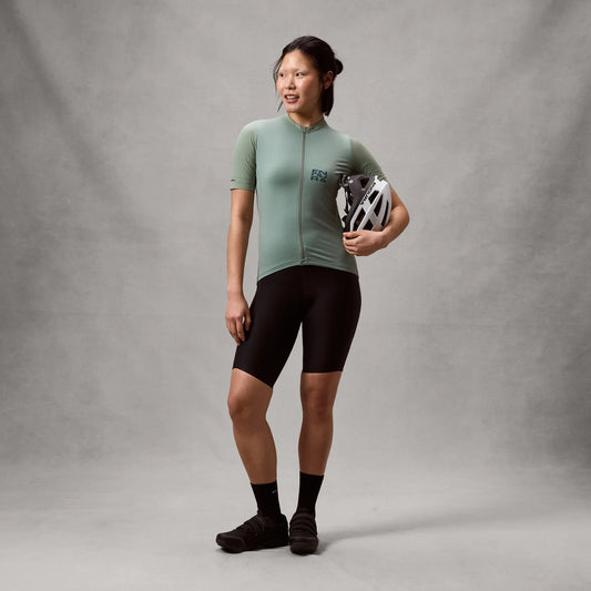 ENDURA ALLTRACK RIDE Women's Short Sleeve Jersey Sage Green
