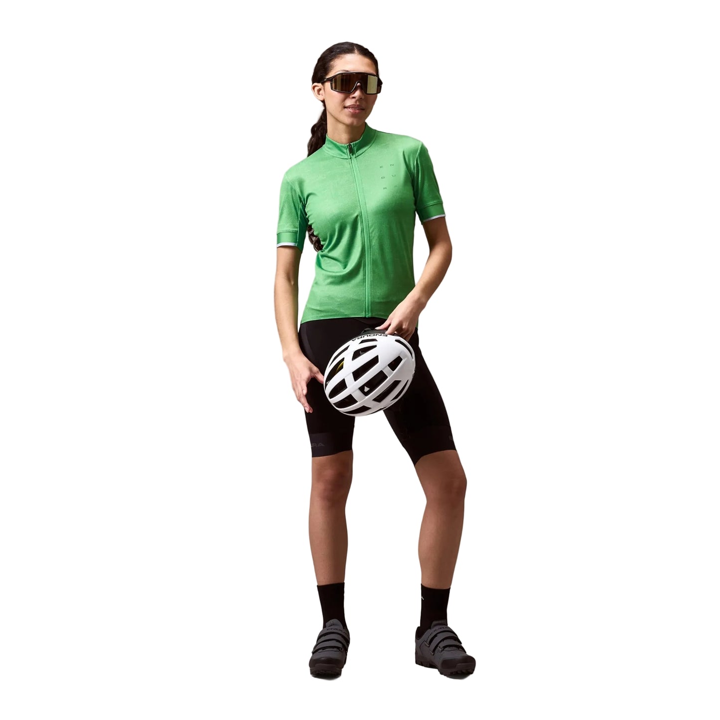 Women's ENDURA FS260 PRINT Short Sleeve Jersey Purple