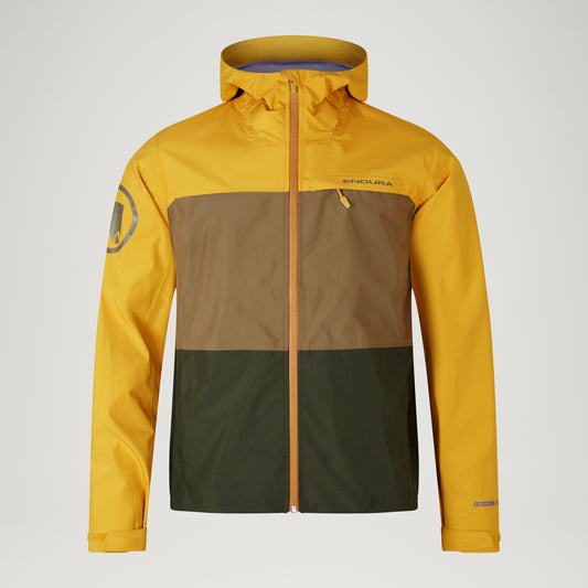 ENDURA SINGLETRACK WATERPROOF II Jacket Mustard
