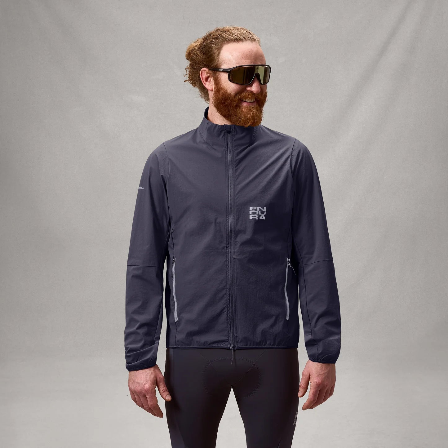 ENDURA ALLTRACK RIDE PACKABLE Carbon Jacket Grey