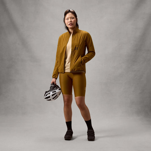 Women's Bronze ENDURA ALLTRACK RIDE PACKABLE Jacket