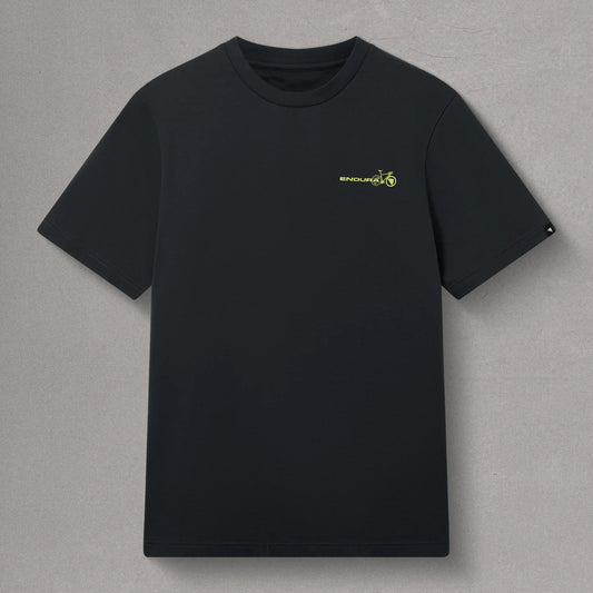 Koszulka ENDURA PEDAL POWER GRAPHIC Carbon T-Shirt Grey