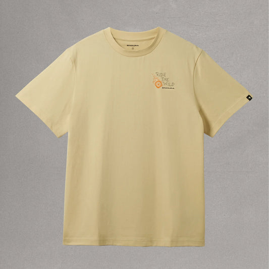 Koszulka ENDURA RIDE THE WILD GRAPHIC Sand T-Shirt