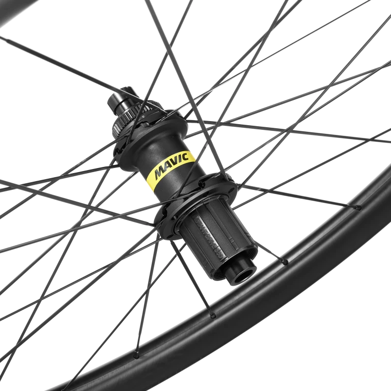 Para kół MAVIC COSMIC SL 45 DISC 23 mm przystosowanych do jazdy bezdętkowej (centralna blokada)