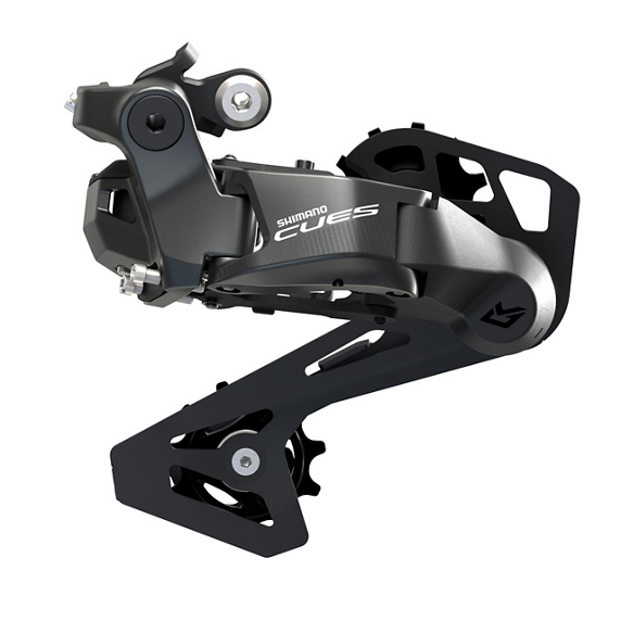 SHIMANO CUES Di2 U6050-GS 10-biegowa przerzutka tylna ze średnim koszykiem