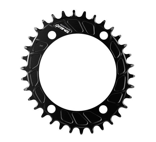 Mono Oval 11/12V ROTOR Q-RING MTB 4-otworowa tarcza 110 mm