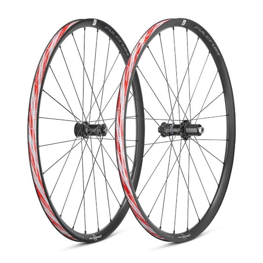 Para gotowych kół bezdętkowych FULCRUM RAPID RED AL 700c (centralna blokada)