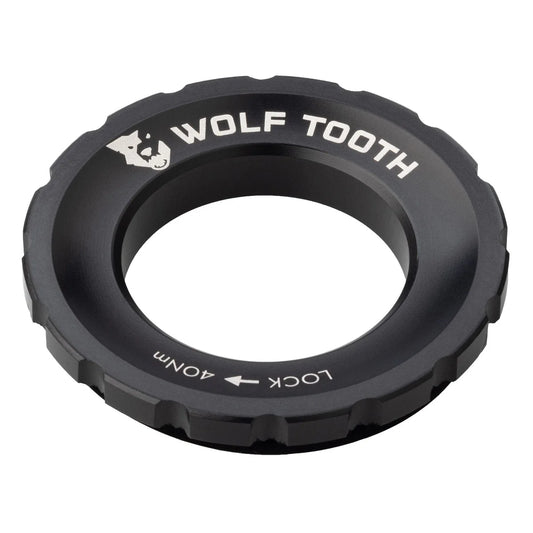 Zewnętrzna nakrętka Centerlock WOLF TOOTH, czarna