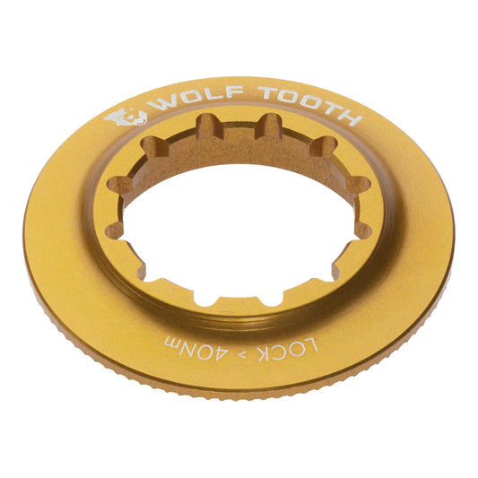 Nakrętka Centerlock wewnętrzna WOLF TOOTH, złota