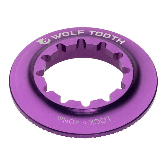 Nakrętka Centerlock wewnętrzna WOLF TOOTH, fioletowa