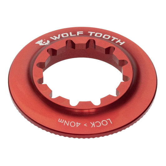 Nakrętka Centerlock wewnętrzna WOLF TOOTH, czerwona