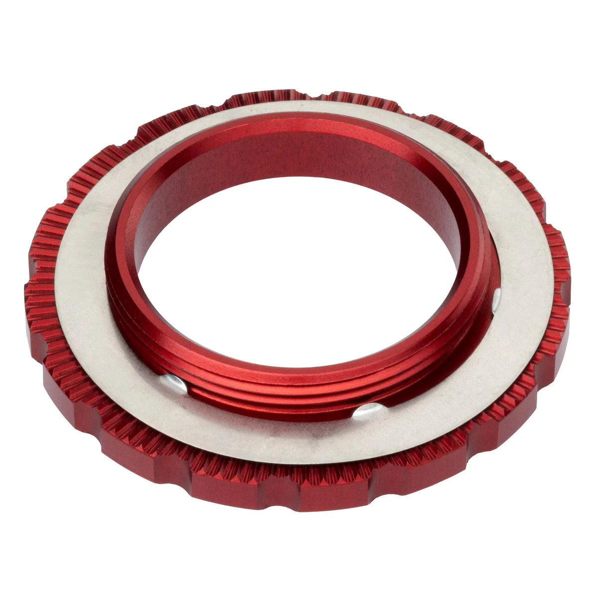 WOLF TOOTH Red External Centerlock Nut