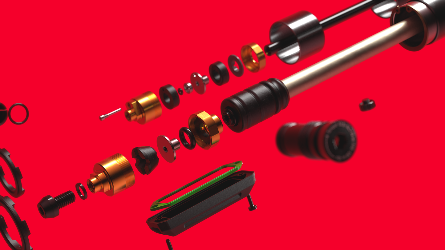 ROCKSHOX BOXXER ULTIMATE CHARGER 3.2 RC2 29' Fork Axle 20x110mm Boost Black