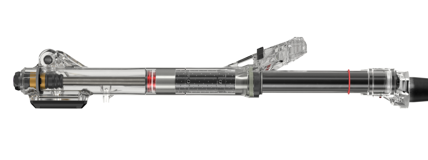 Widelec Lyrik Ultimate CHARGER 3.2 RC2 - 27,5" Boost™ 15x110 Gloss Black Alum Str Tpr 44offset C5/R55 LinearXL (zawiera błotniki Bolt On, nakrętkę Star, Maxle Stealth) E1