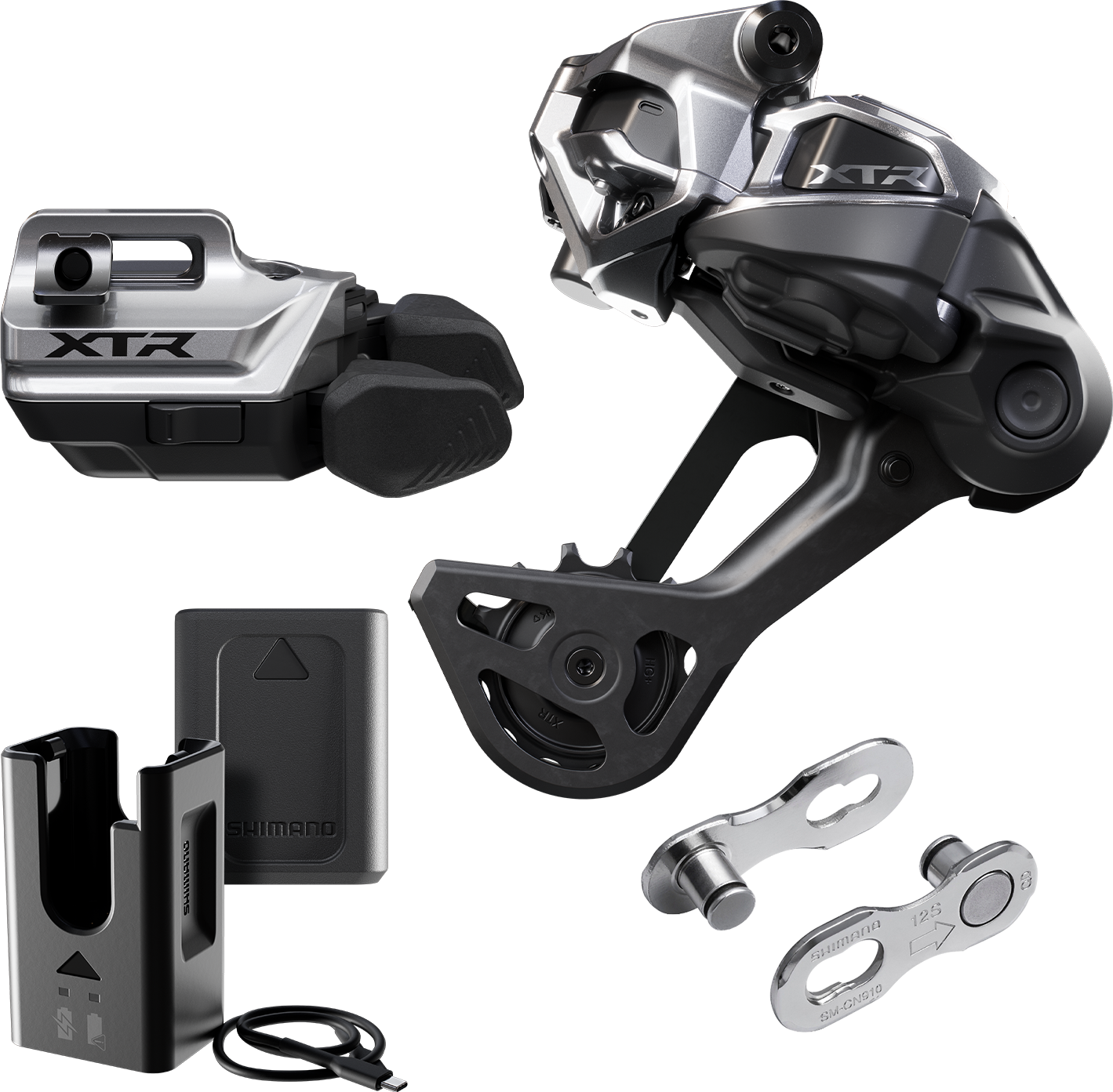 Kit Upgrade XTR Di2 M9250 SGS Chape Longue montage Levier