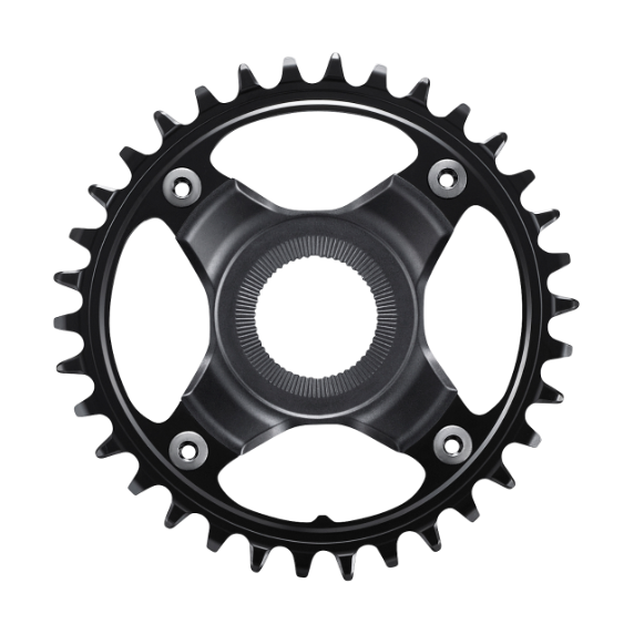 SHIMANO SM-CRE80-B 12V 4-otworowa tarcza łańcuchowa mono (linia łańcucha 55 mm)