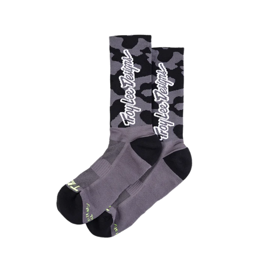 TROY LEE DESIGNS PERFORMANCE SCRUBLAND Camouflage Grey Skarpety 2025