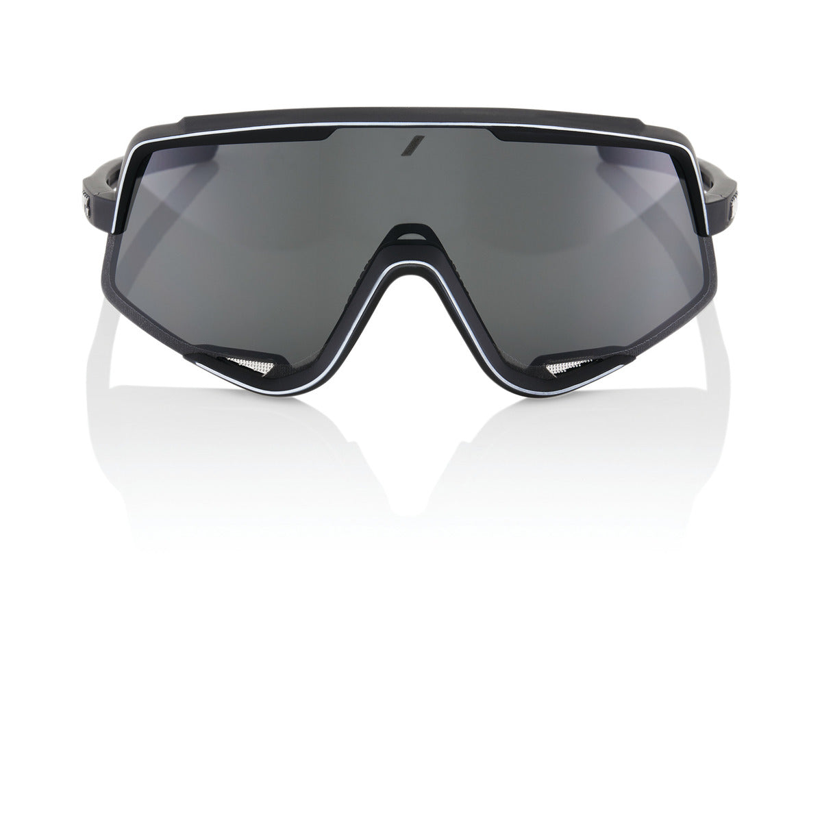 Glasses 100% GLENDALE Soft Tact Black Smoke Lens