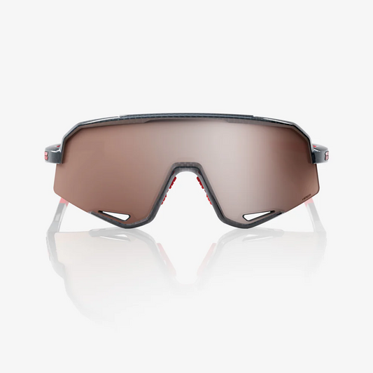 100% SLENDALE Black Carbon Hiper Mirror Silver Goggles