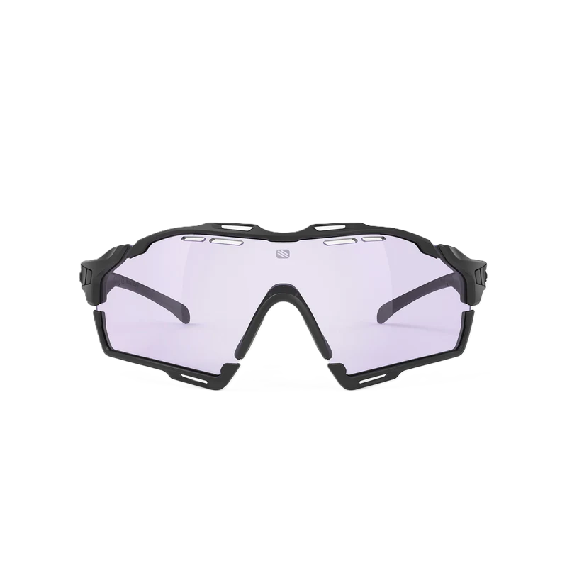 Okulary przeciwsłoneczne RUDY PROJECT CUTLINE Czarne matowe soczewki IMPACTX™ Fotochromowe laserowe fioletowe