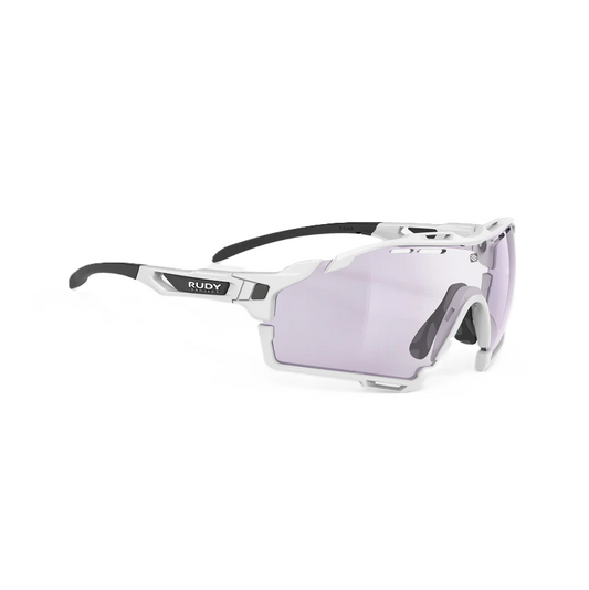 Okulary przeciwsłoneczne RUDY PROJECT CUTLINE White IMPACTX™ Soczewki fotochromowe Laser Purple