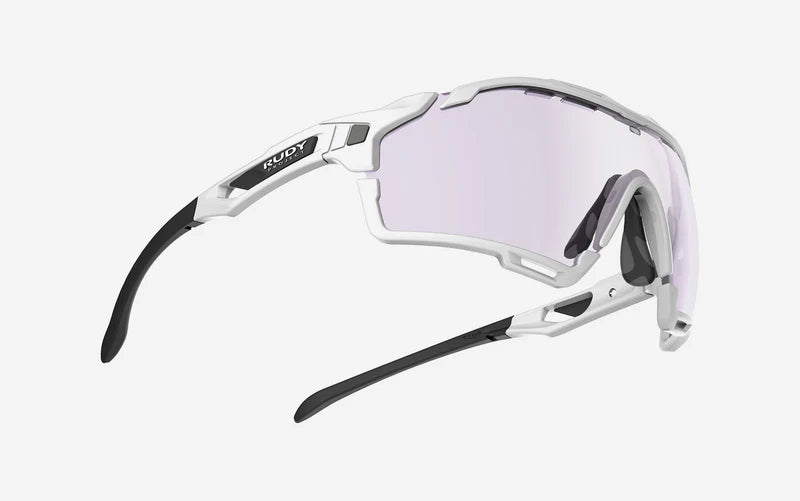 Okulary przeciwsłoneczne RUDY PROJECT CUTLINE White IMPACTX™ Soczewki fotochromowe Laser Purple
