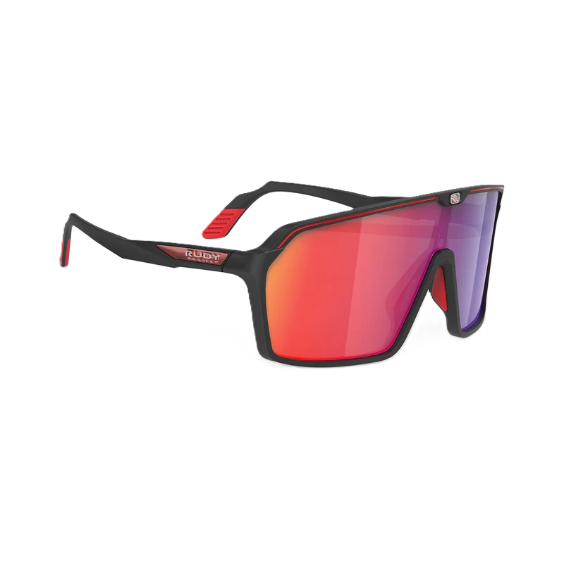 Okulary RUDY PROJECT SPINSHIELD Czarne soczewki RP Optics Multilaser Red