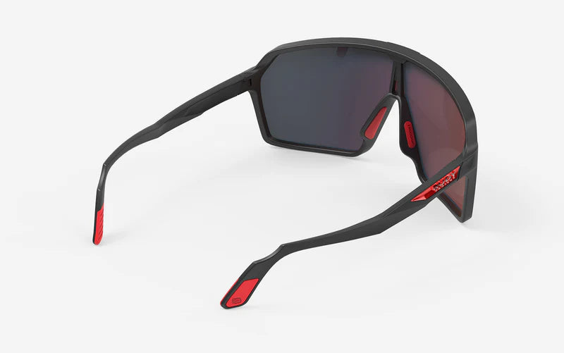 Okulary RUDY PROJECT SPINSHIELD Czarne soczewki RP Optics Multilaser Red