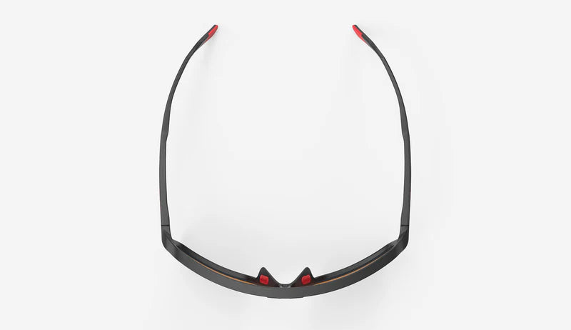 Okulary RUDY PROJECT SPINSHIELD Czarne soczewki RP Optics Multilaser Red