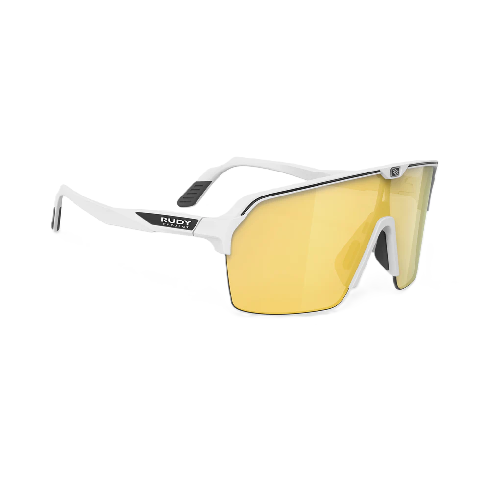 RUDY PROJECT SPINSHIELD AIR Glasses White Matt RP Optics Multilaser Gold Lenses