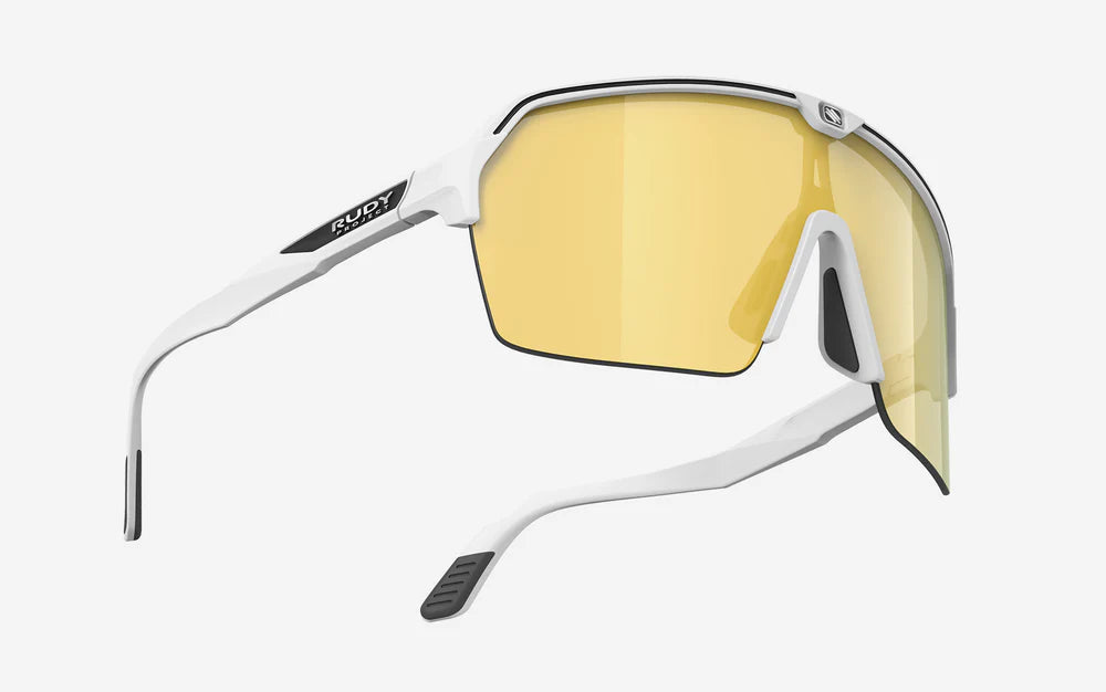 RUDY PROJECT SPINSHIELD AIR Glasses White Matt RP Optics Multilaser Gold Lenses