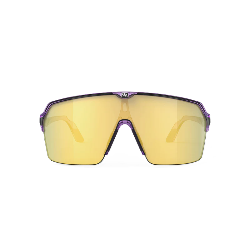 RUDY PROJECT SPINSHIELD AIR Crystal Lilac Glasses RP Optics Multilaser Yellow