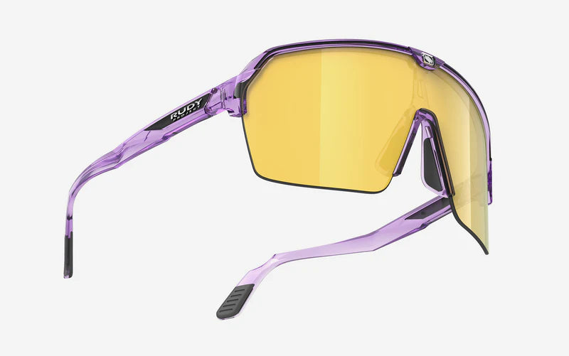 RUDY PROJECT SPINSHIELD AIR Crystal Lilac Glasses RP Optics Multilaser Yellow