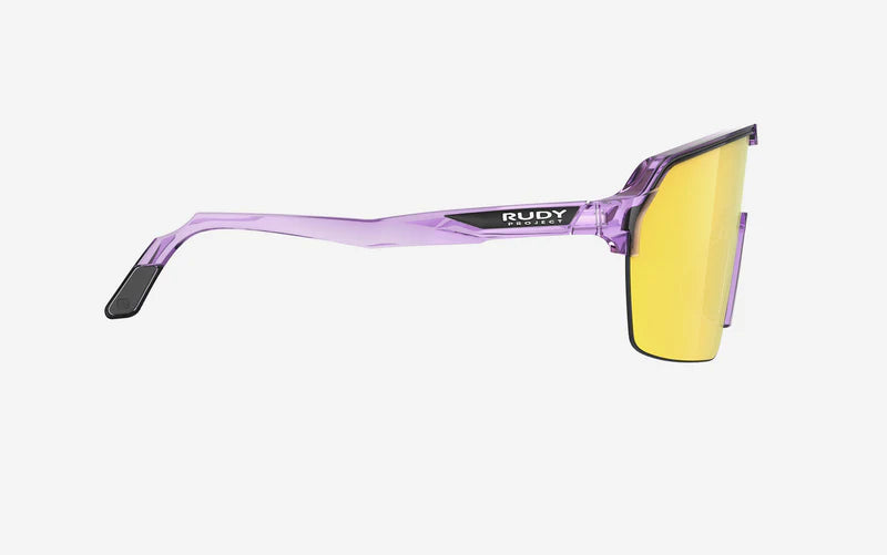 RUDY PROJECT SPINSHIELD AIR Crystal Lilac Glasses RP Optics Multilaser Yellow