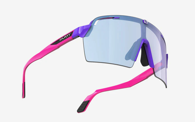 RUDY PROJECT SPINSHIELD PRO Glasses Pink/Violet RP Optics Multilaser Ice Lenses