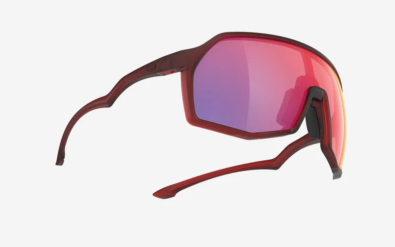 Okulary RUDY PROJECT THUNDER Bordeaux RP Optics Multilaser z czerwonymi soczewkami