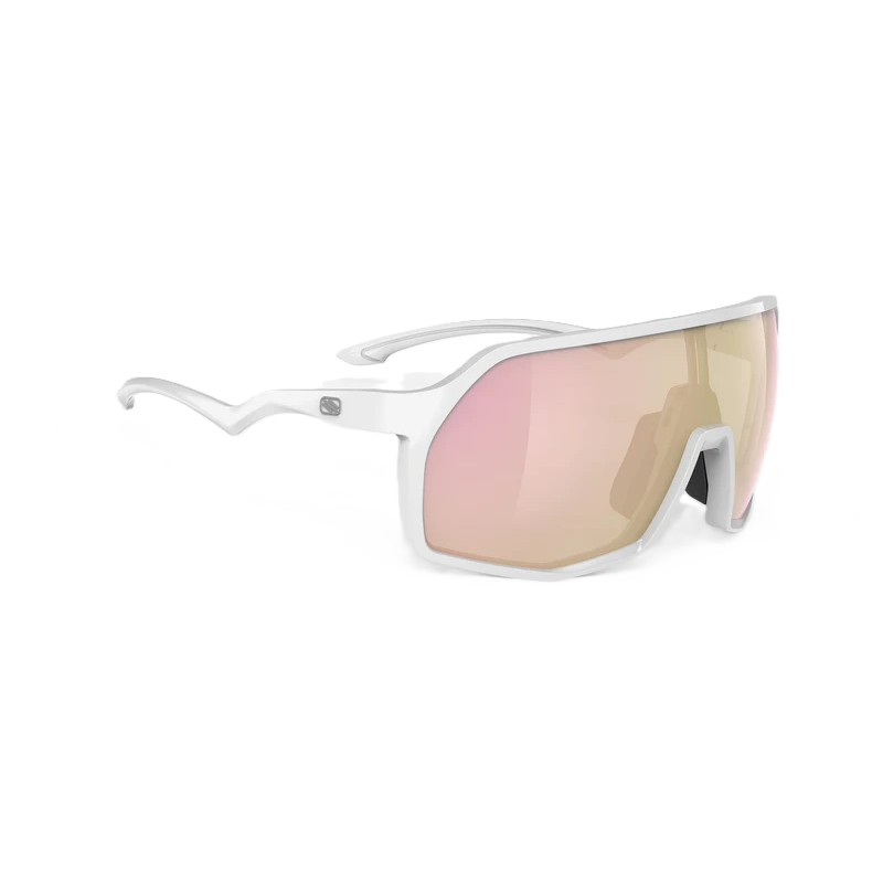 Okulary RUDY PROJECT THUNDER White RP Optics z soczewkami Multilaser w kolorze różowego złota