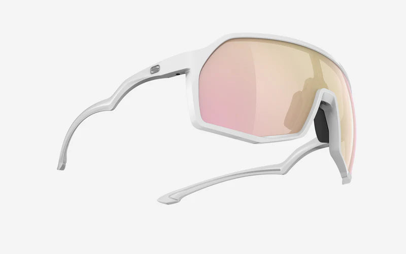 Okulary RUDY PROJECT THUNDER White RP Optics z soczewkami Multilaser w kolorze różowego złota