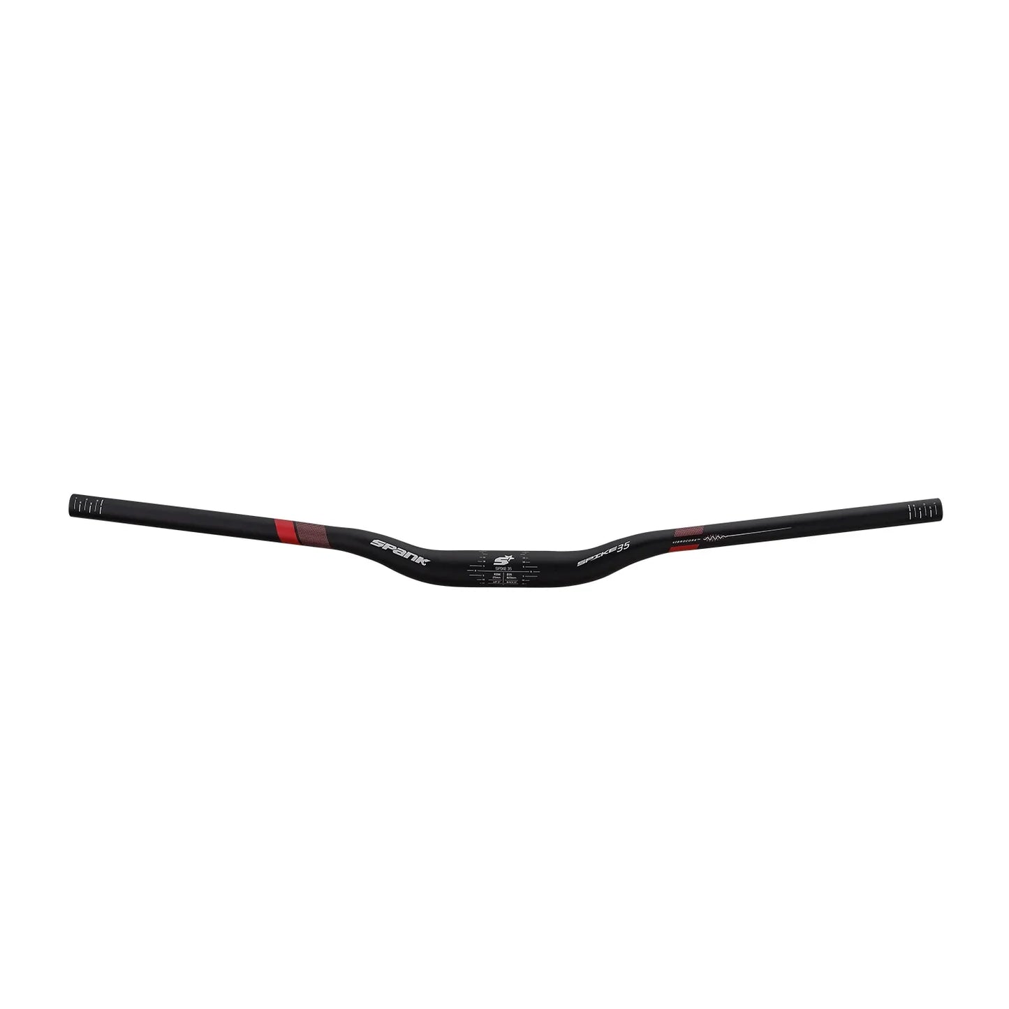Kierownica SPANK SPIKE 35 VIBROCORE Rise 25mm 820mm czerwona