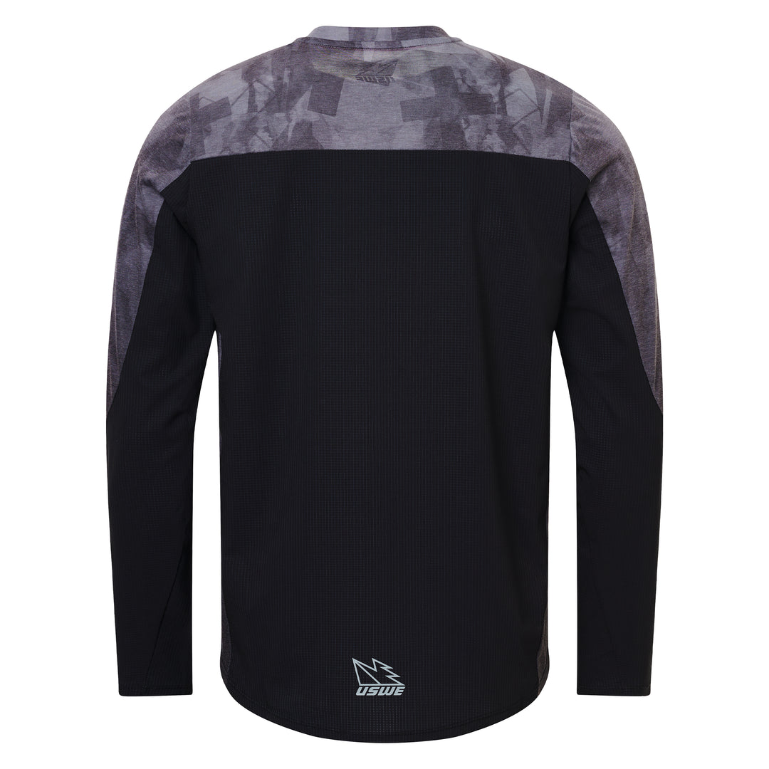 USWE SPOKE MTB Long Sleeve Jersey Black