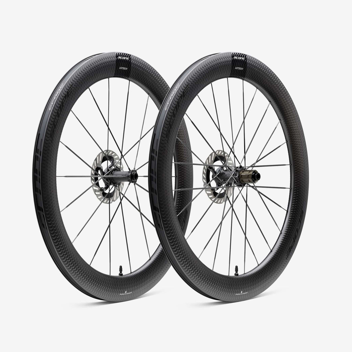 Paire de Roues SCOPE Artech 6 Tubeless Ready (Centerlock) Noir