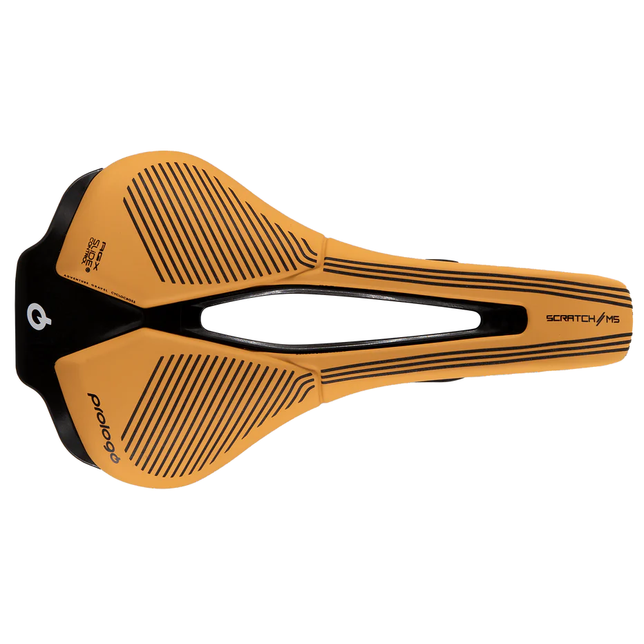 Saddle PROLOGO SCRATCH M5 AGX PAS 147mm Rails Nack Brown