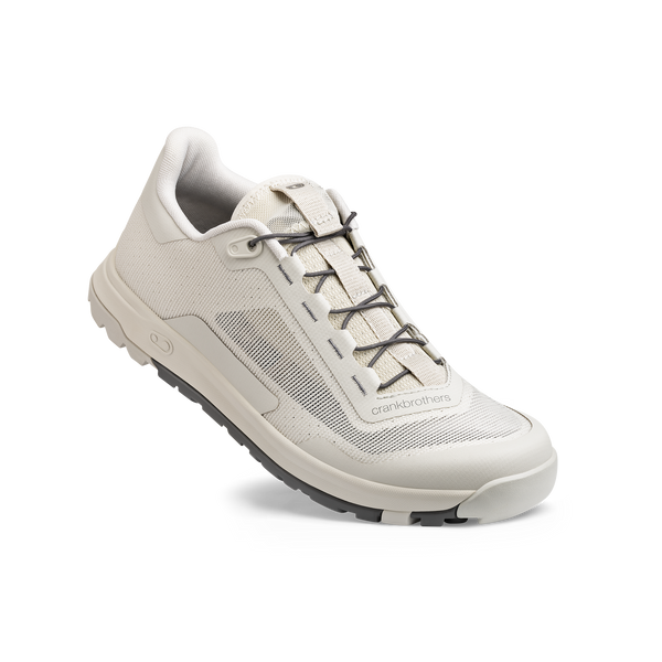 CRANKBROTHERS STAMP TRAIL VENT SPEEDLACE Mountain Bike Shoes, Light Gray