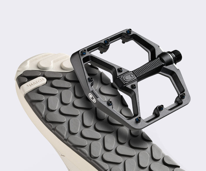 CRANKBROTHERS STAMP TRAIL VENT SPEEDLACE Mountain Bike Shoes, Light Gray
