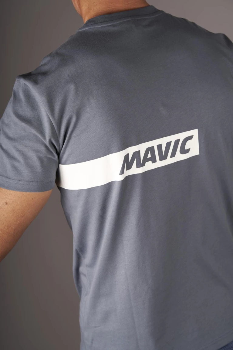 MAVIC CORPORATE STRIPE T-Shirt Niebieski