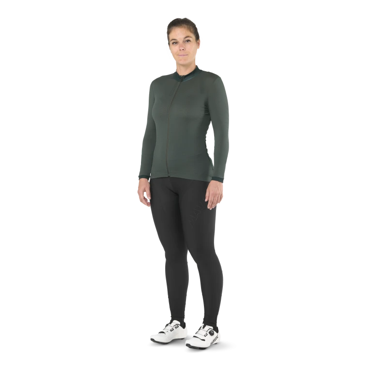 MAVIC AKSIUM Women's Long Sleeve Jersey Green